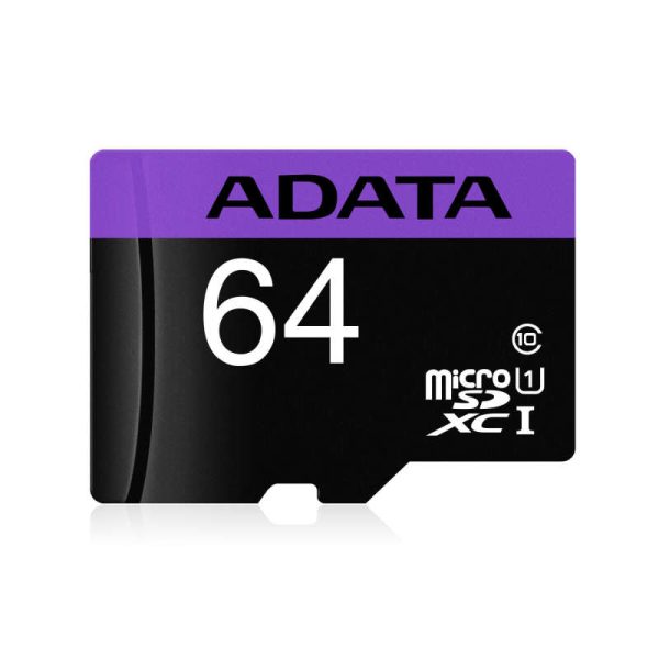 کارت حافظه microSDHC ای دیتا مدل Premier ظرفیت 64 گیگابایت