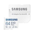 کارت حافظه microSDXC سامسونگ مدل Evo Plus A1 V10 ظرفیت 64 گیگابایت